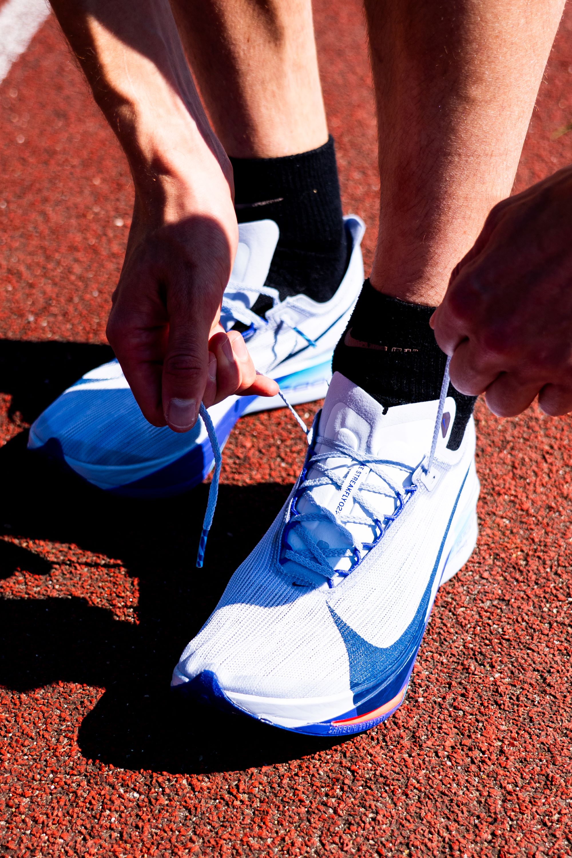 Nike Streakfly 2 in wedstrijdsituatie